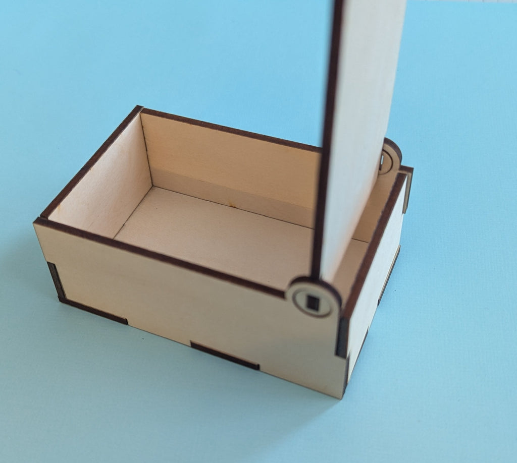 Small laser cut wooden box