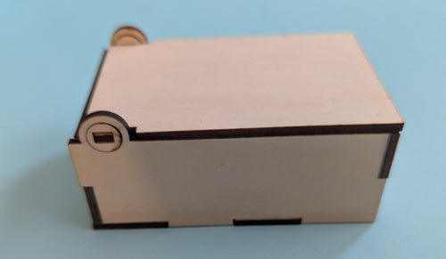 Small laser cut wooden box